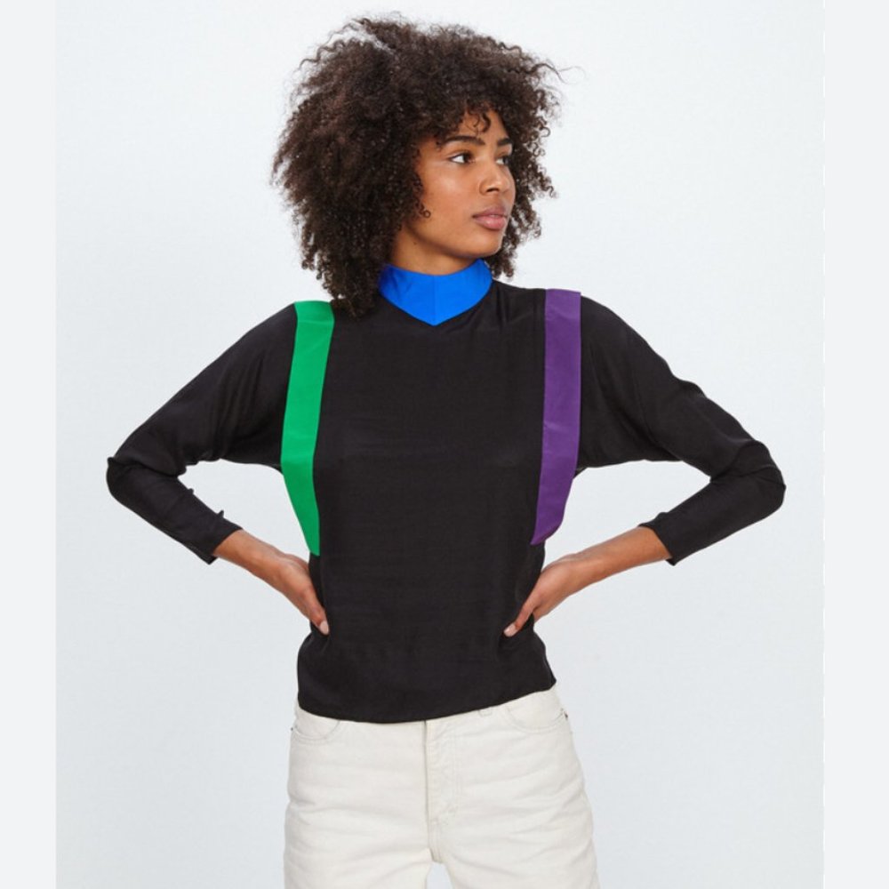 Kurt Lyle Annie Silk Blouse